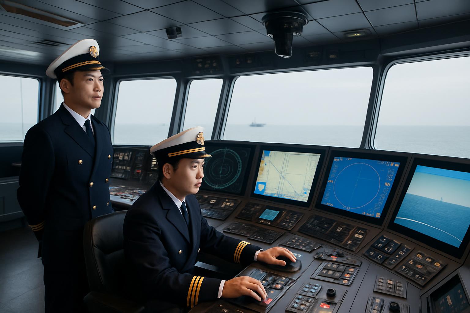 船舶设备安装场景